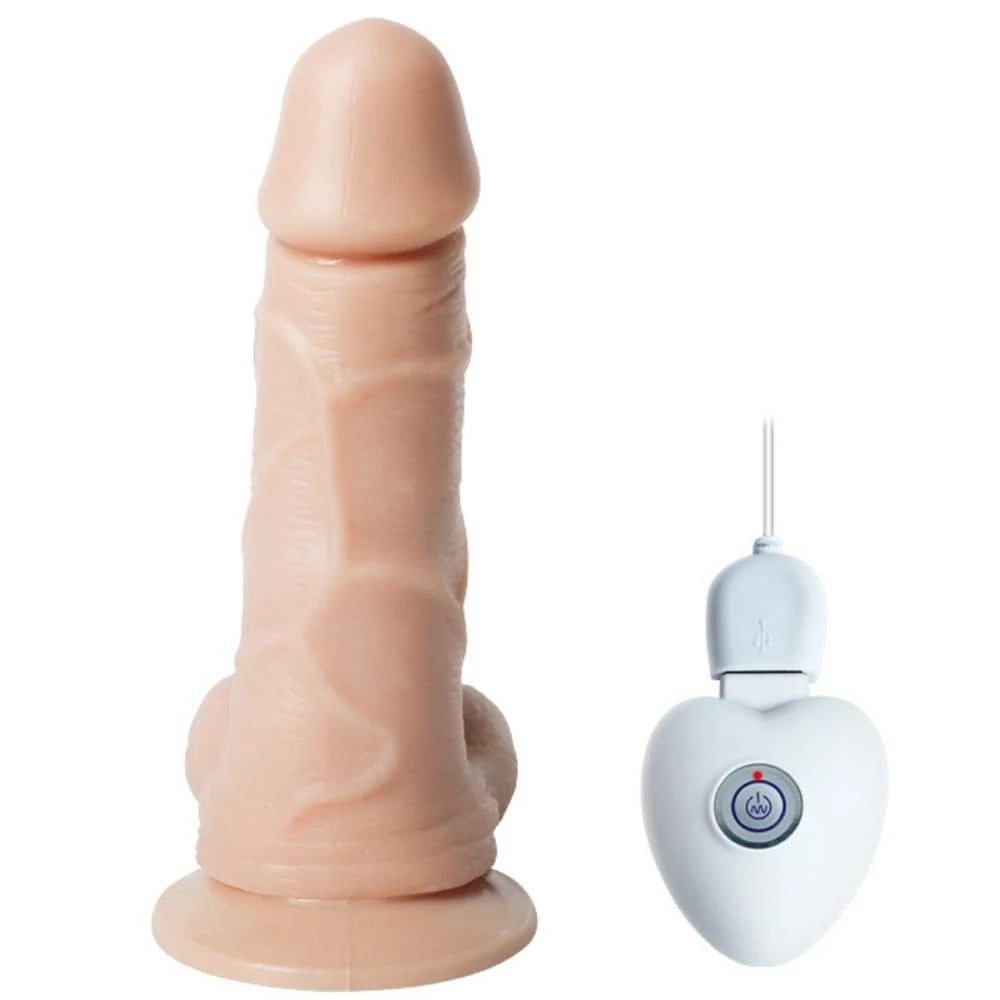 Shequ Swaying 14 Cm Kemerli Dönebilen Titreşimli Penis