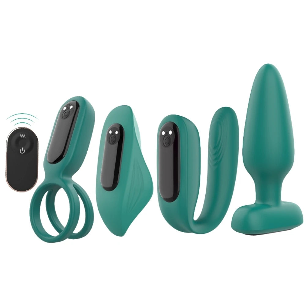 Frowzer Partner Fantasy Love Kit Çiftlere Uzaktan Kumandalı Vibratör Seti