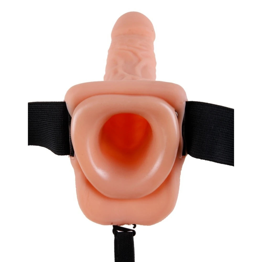 Pipedream Fetish Fantasy Series 9 Inch Hollow Strap-On With Balls Kemerli İçi Boş Penis