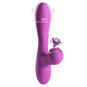 Sandy Emiş Güçlü ve Dönebilen Hareketli Rabbit Vibratör