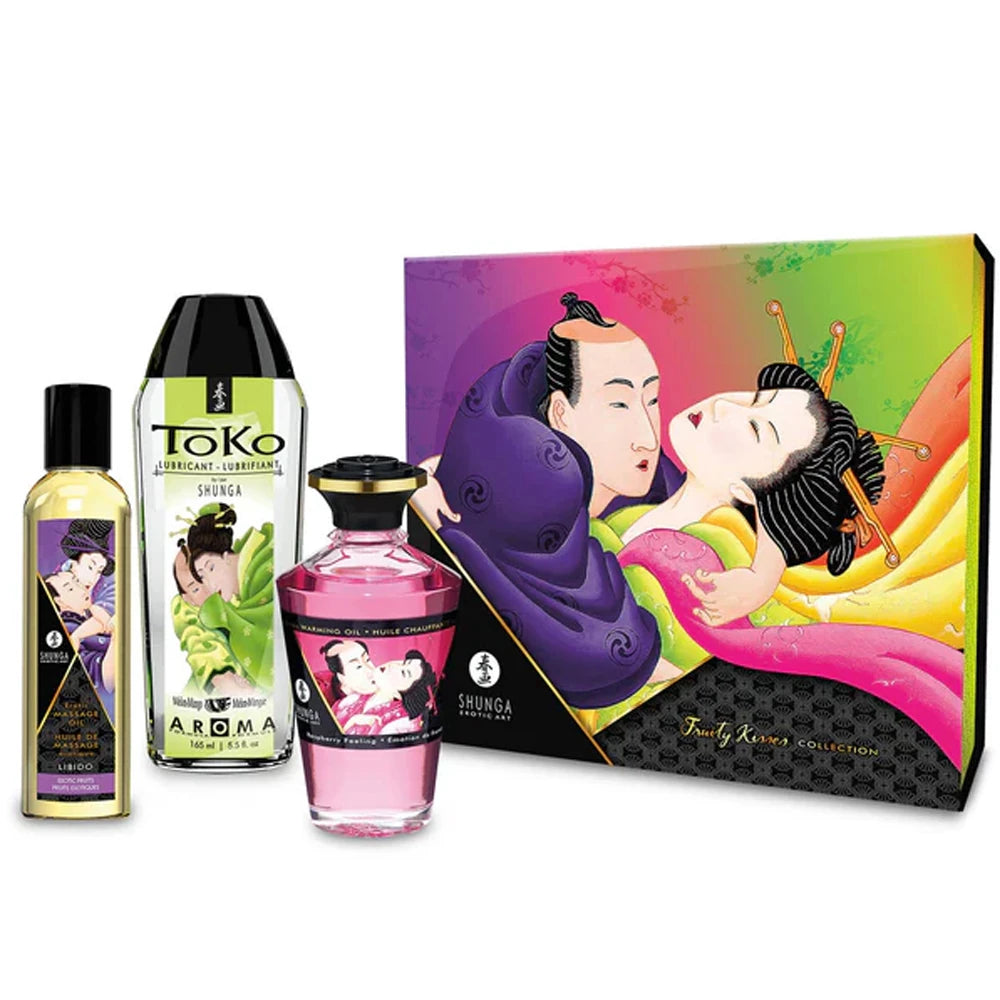 Shunga Fruity Kisses Collection Kayganlaştırıcı Jel Seti