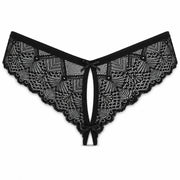Frowzer Fantasy Wear Luxury Lingerie Brazilian Seksi Tanga-Siyah