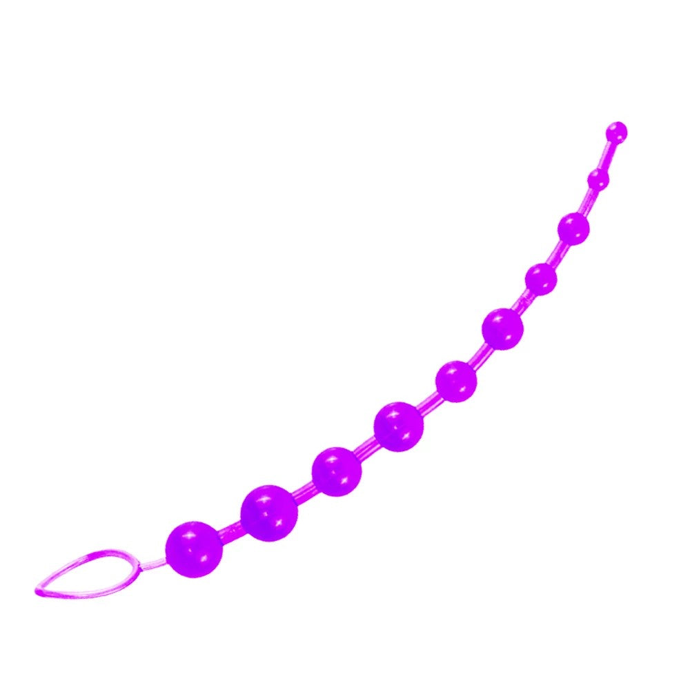 Exovid Anal Beads Mor Kademeli Anal Zevk Topu