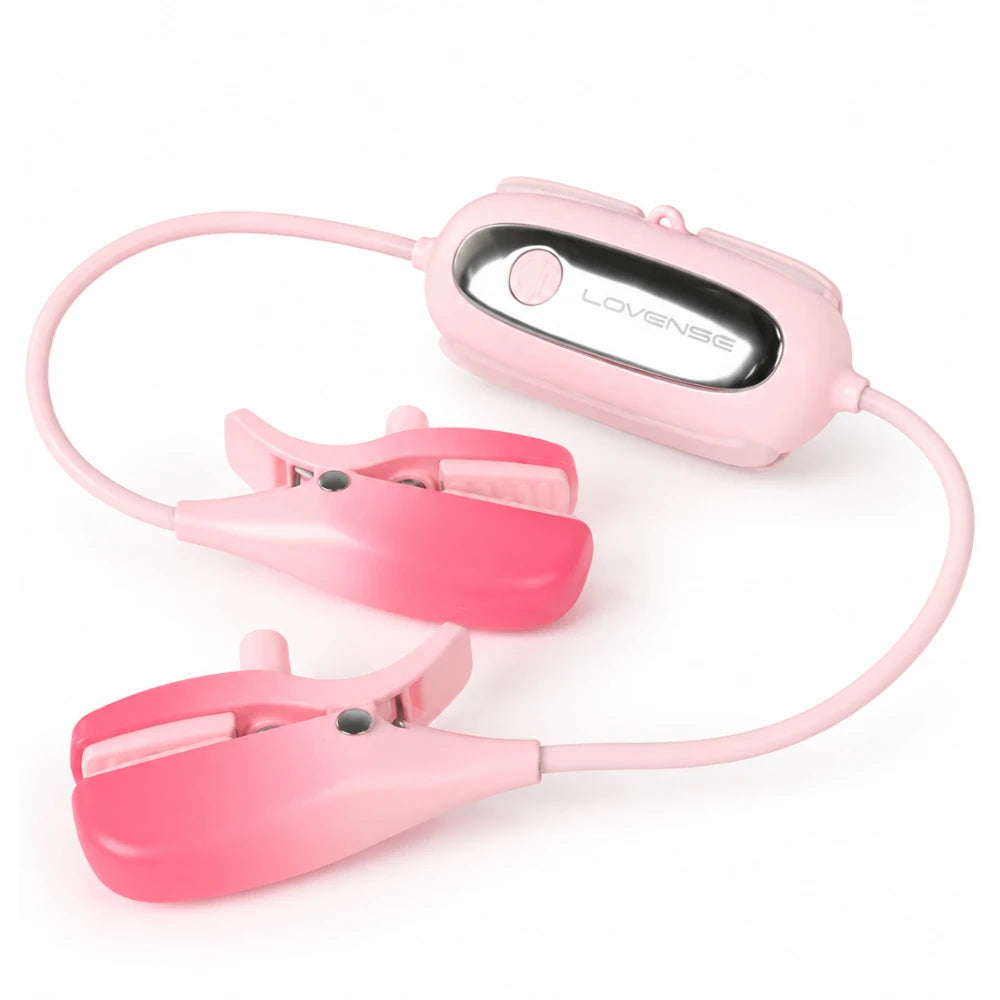 Lovense Gemini Telefon Kontrollü Titreşimli Göğüs Ucu Vibratör
