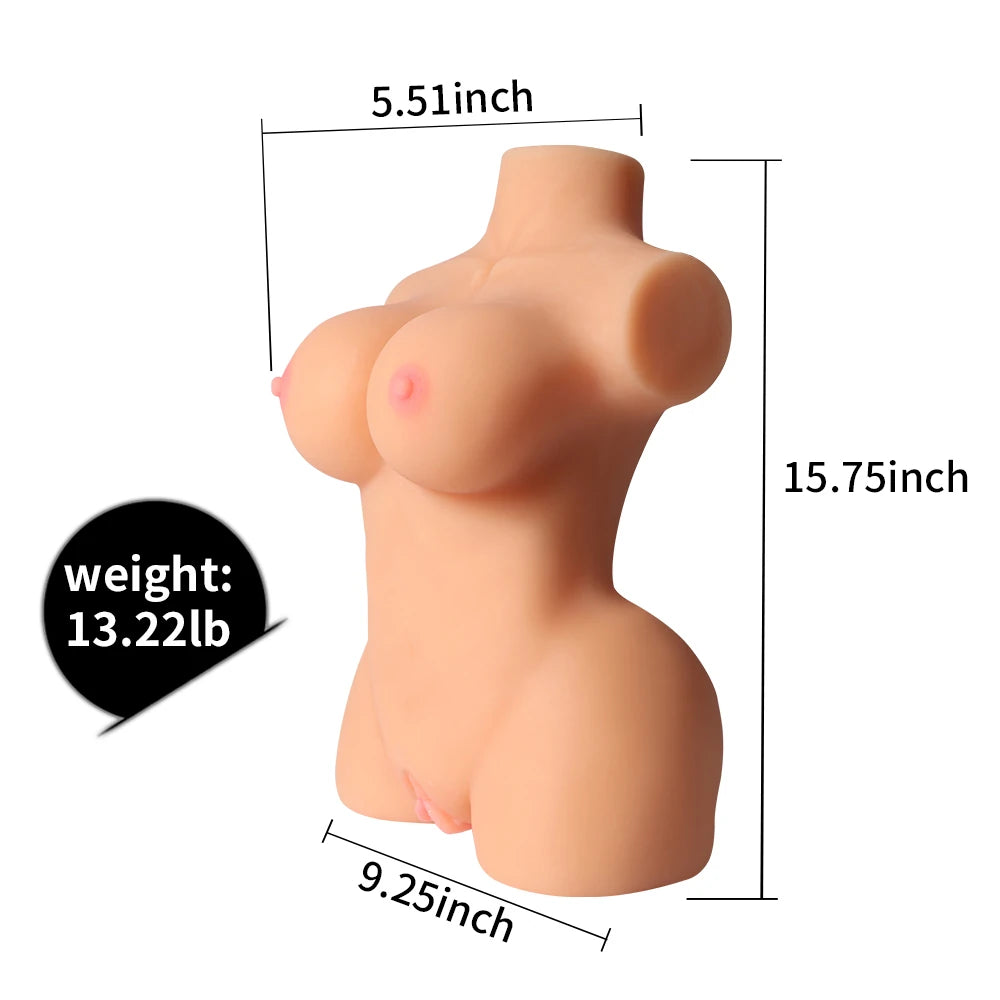 Xise Busty Lady Half Body Sex Doll Yarım Vücut Masturbator XS-MA30003