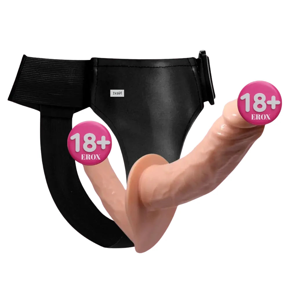 Frowzer Dildo Series Strap-On Bi Seksüel Çift Taraflı Dildo