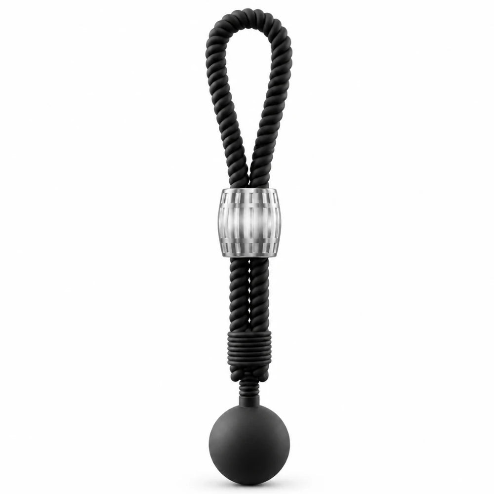 Rebel Heavy Rope Cock Strap with Ball 166 g Ağırlıklı Silikon Halka