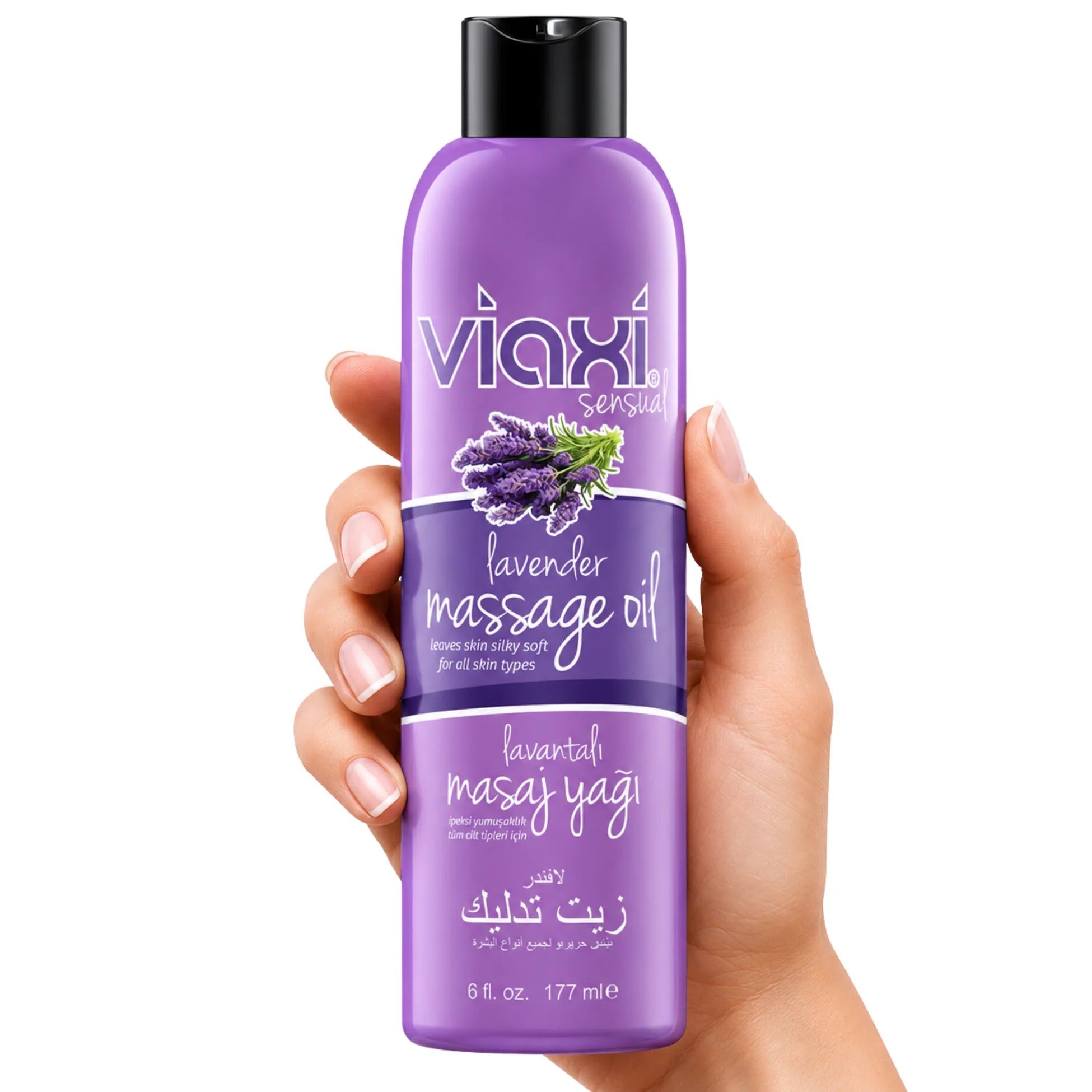 Viaxi Massage Oil Lavender Aromalı Masaj Yağı 177 Ml.