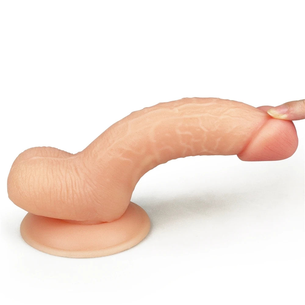 Lovetoy The Ultra Soft Dude 18 Cm Realistik Penis LV1087