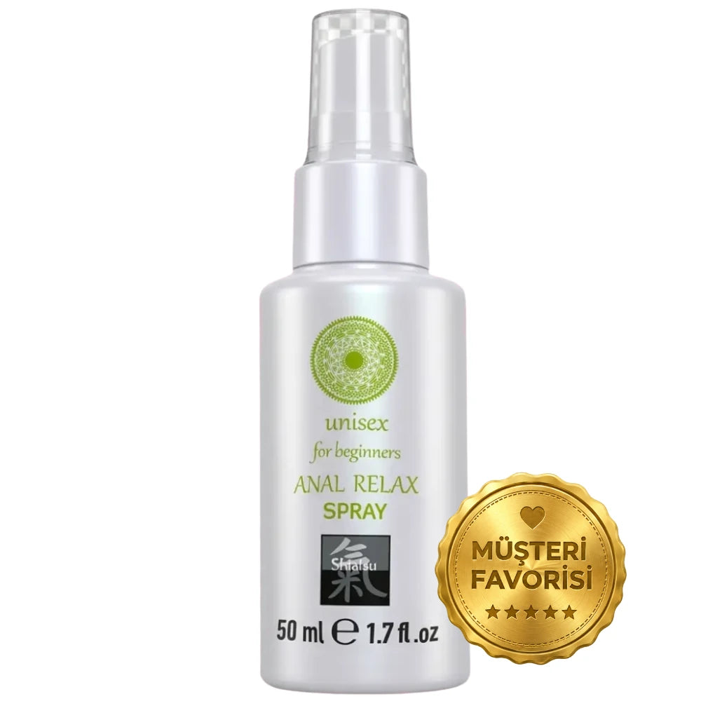 Hot Shiatsu Anal Relax Spray For Beginners Anal Rahatlatıcı Sprey 50 Ml.