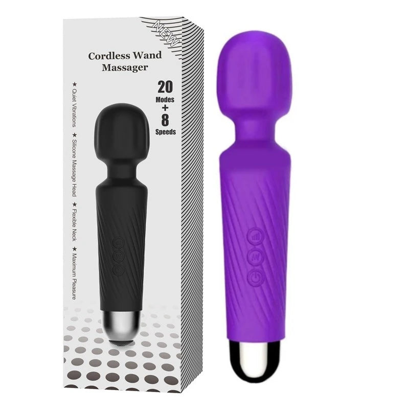 Frowzer Massage Vibes Purple 20 Mod Usb Şarjlı Masaj Vibratör