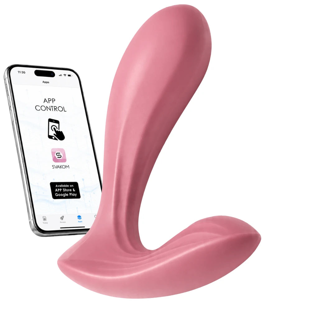 Svakom Erica Telefon Kontrollü Çift Motorlu Giyilebilir Vibratör