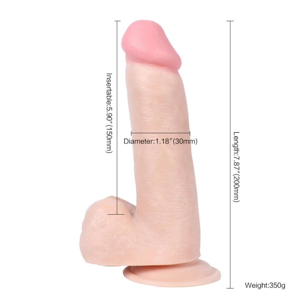 Xise Dildo Series Magic Mirage 19 Cm Realistik Penis XS-WBC10037