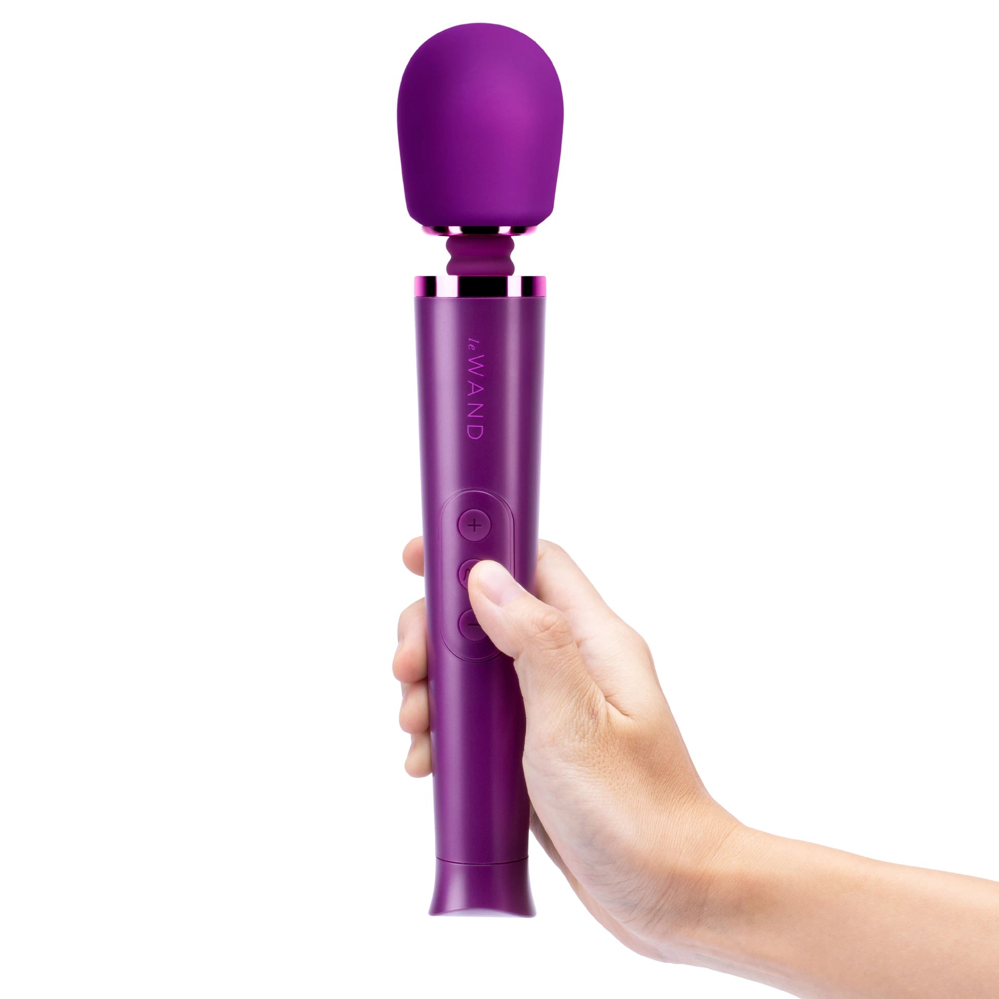 Le Wand Petite Rechargeable Vibrating Body Massager Masaj Aleti - Cherry