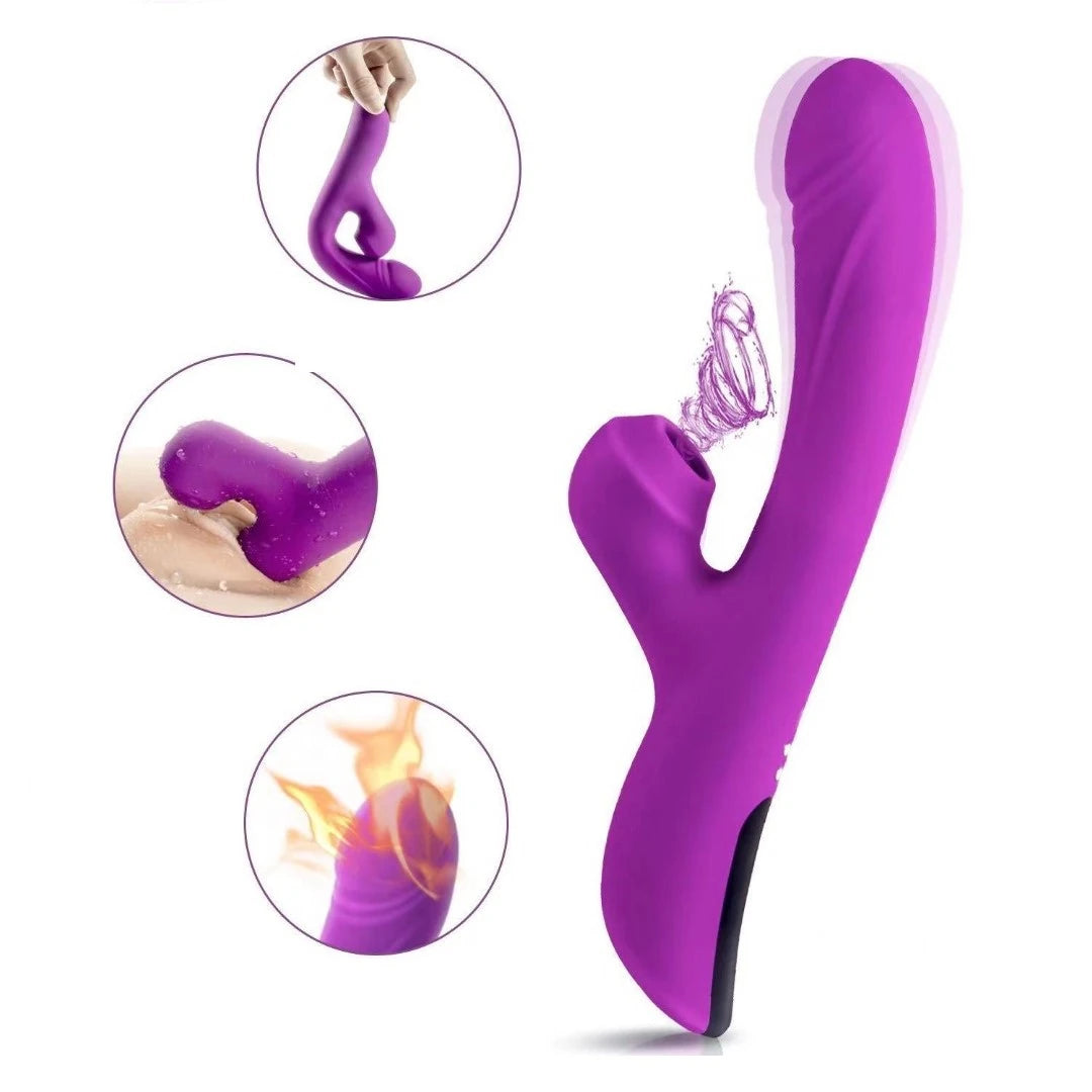 Frowzer Wendy Emiş Güçlü Isıtmalı Rabbit Vibratör