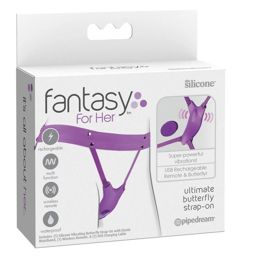 Pipedream Fantasy For Her Ultimate Butterfly Strap-On