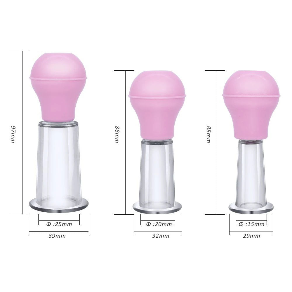 Canwin Lollipop Çiftli Klitoral ve Göğüs Ucu Pompası 2 PC