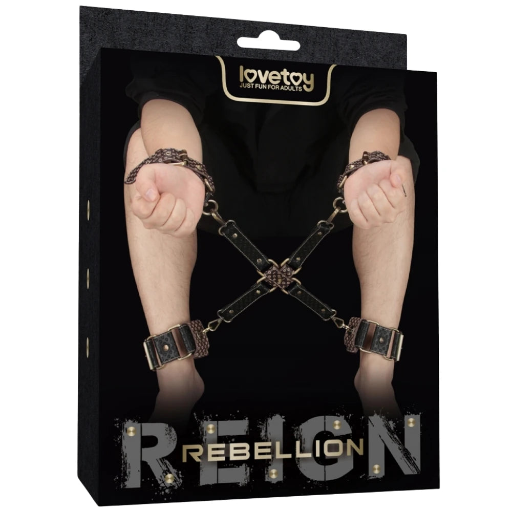 Lovetoy Rebellion Reign Hogtie Set El-Ayak Bağlama Seti LV761209