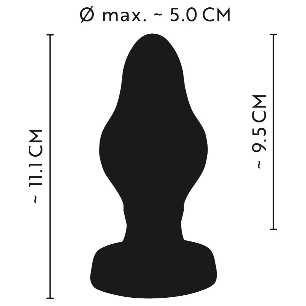 Anos Super Soft Butt Plug Liquid Silicone Anal Plug