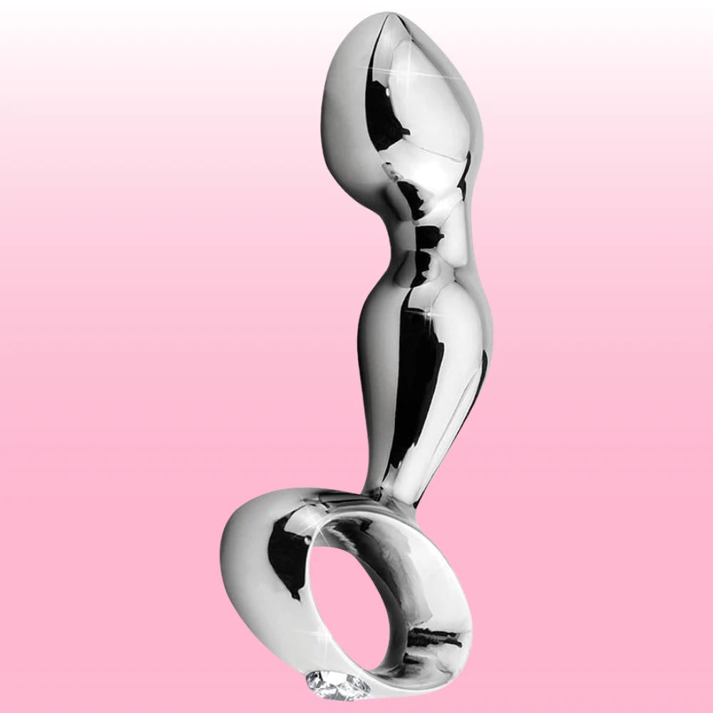 Pipedream Metal Worx Luv Plug Boğumlu Metal Anal Plug