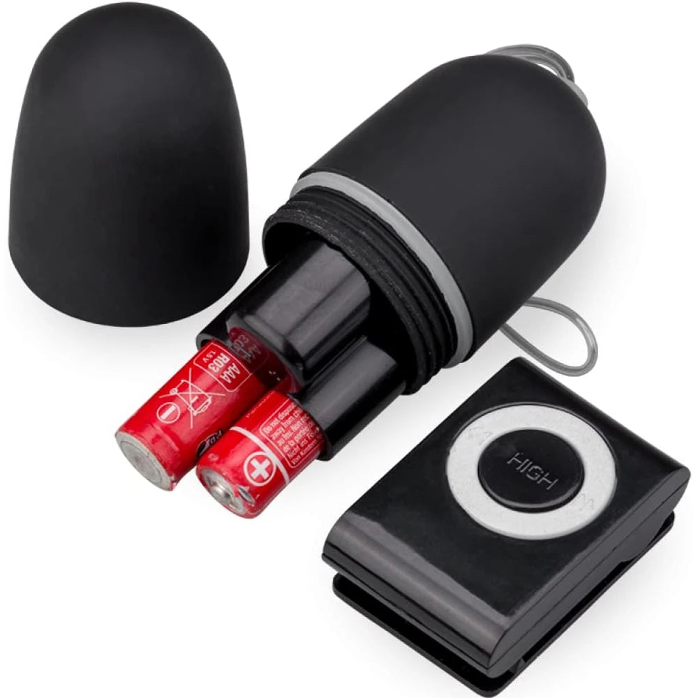 Frowzer Exovid 20 Mod Uzaktan Kumandalı Giyilebilir Vibratör-Black