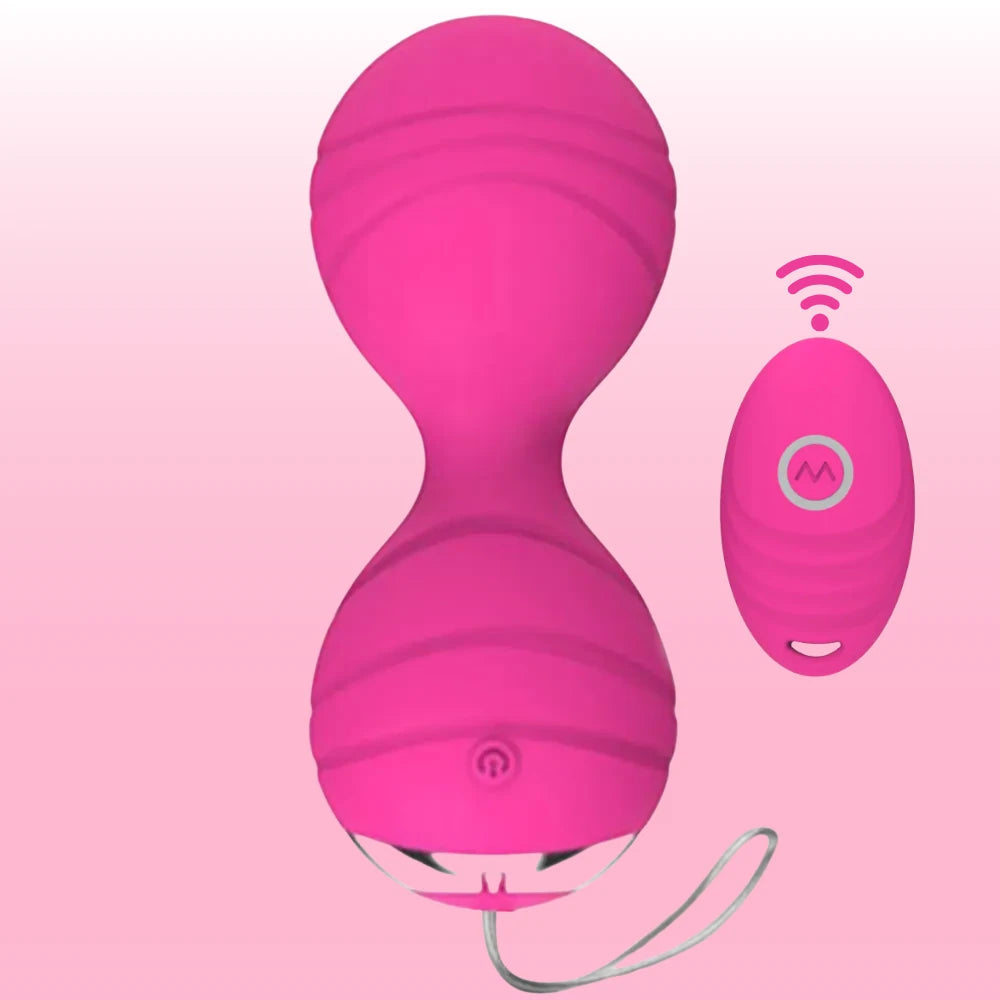 Frowzer Yüksek Kalite Pembe Uzaktan Kumandalı Kegel Egzersiz Vibratörü