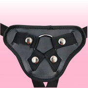 Frowzer Strap-On Me Belt Metal O-Ring 3 Pcs. Belden Bağlama Penis Kemeri-Black