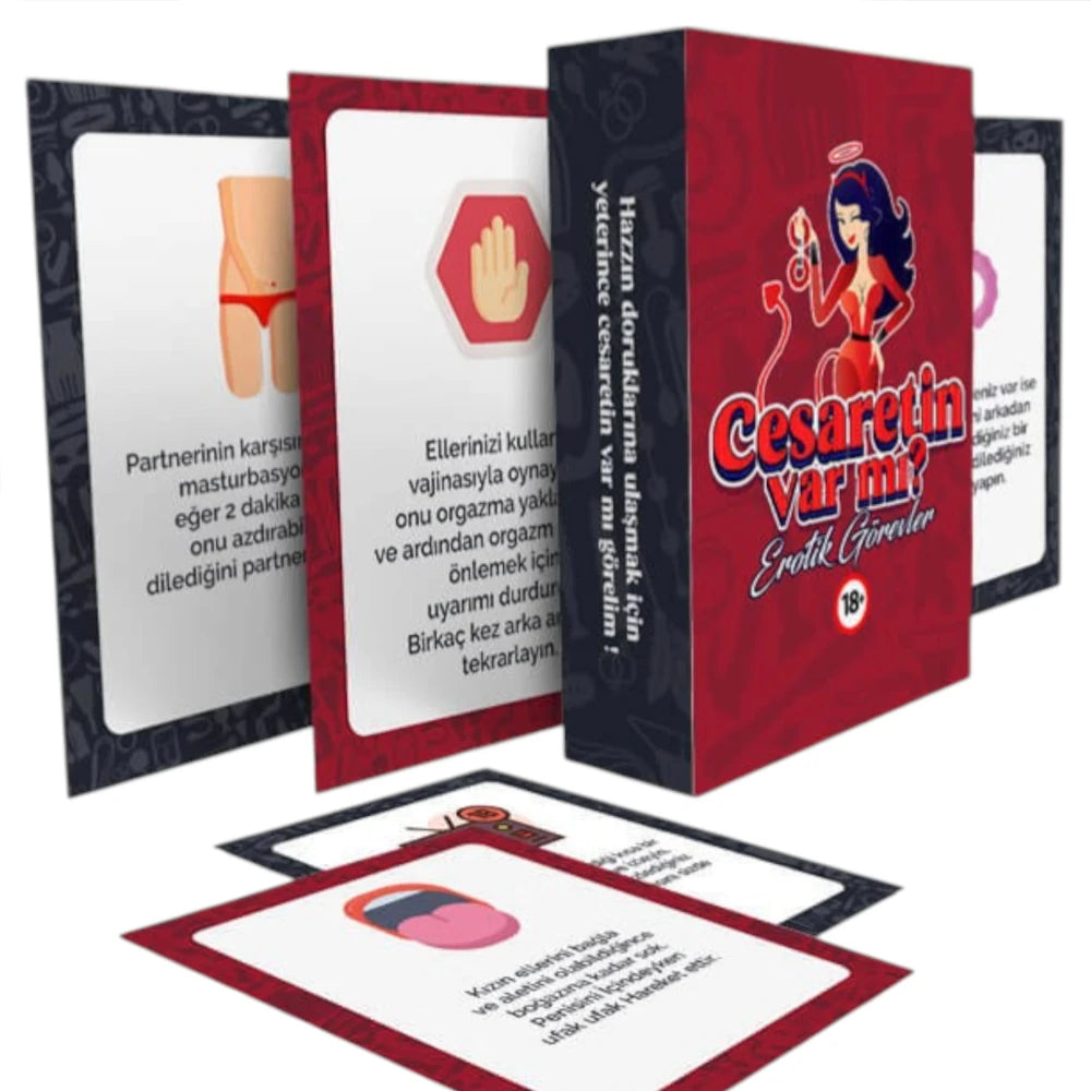 Frowzer Erotica Game Cesaretin Var Mı Oyun Kartları