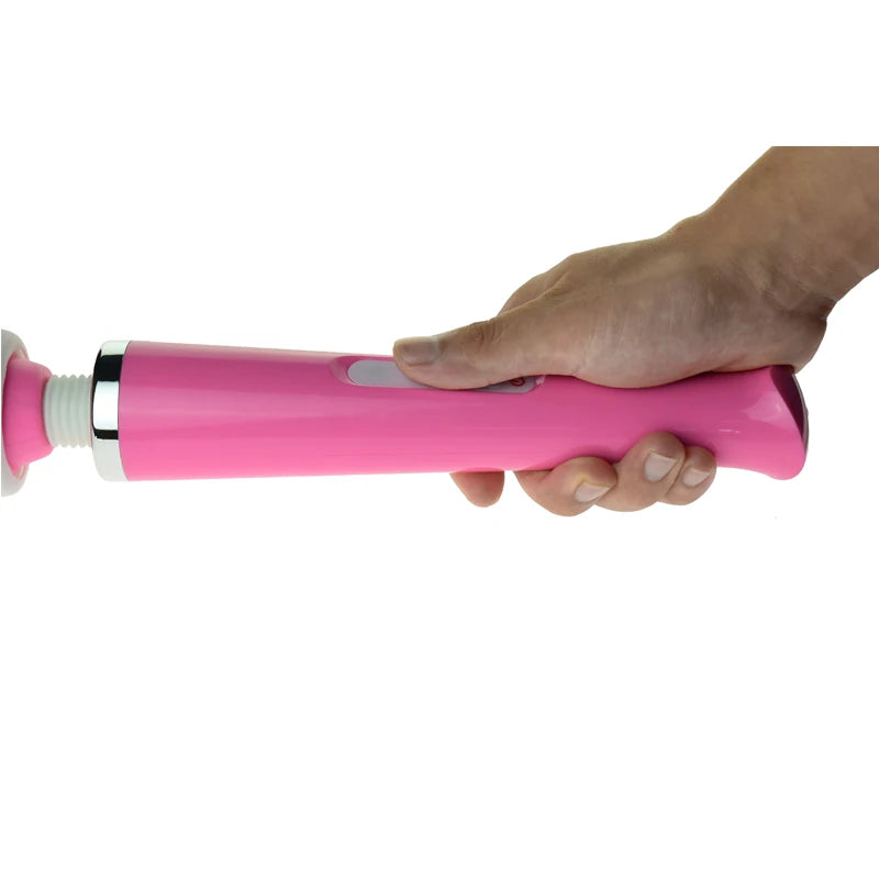 Frowzer Magic Massager Pink Profesyonel 10 Modlu Güçlü Masaj Aleti