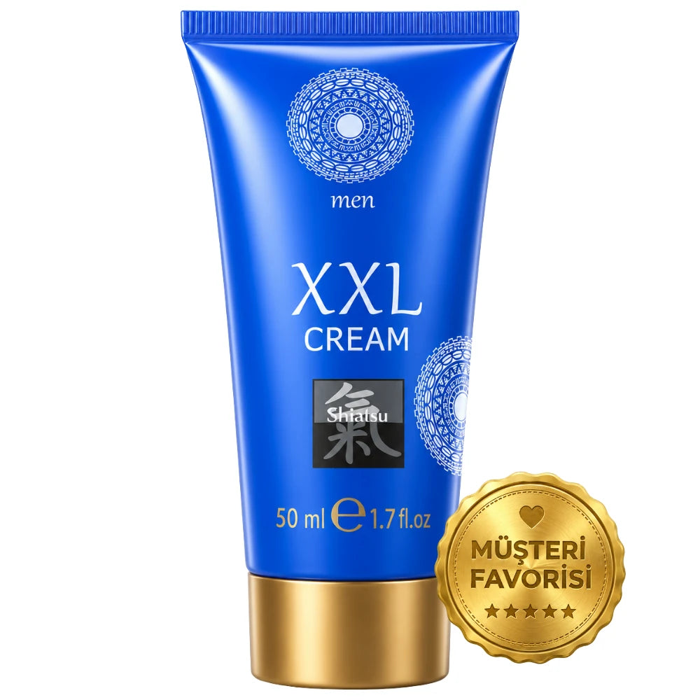 Hot Shiatsu XXL Cream For Men Erkeklere Özel Penis Kremi 50 Ml.