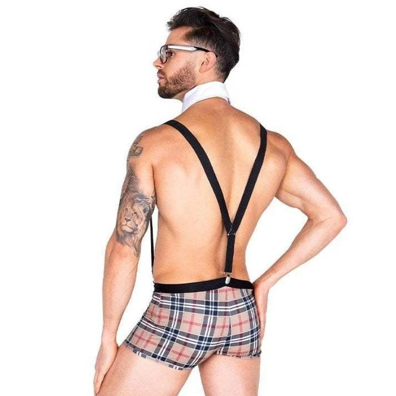 Frowzer Fantasy Wear Erkek Fantezi Ekoseli Seksi Kostüm