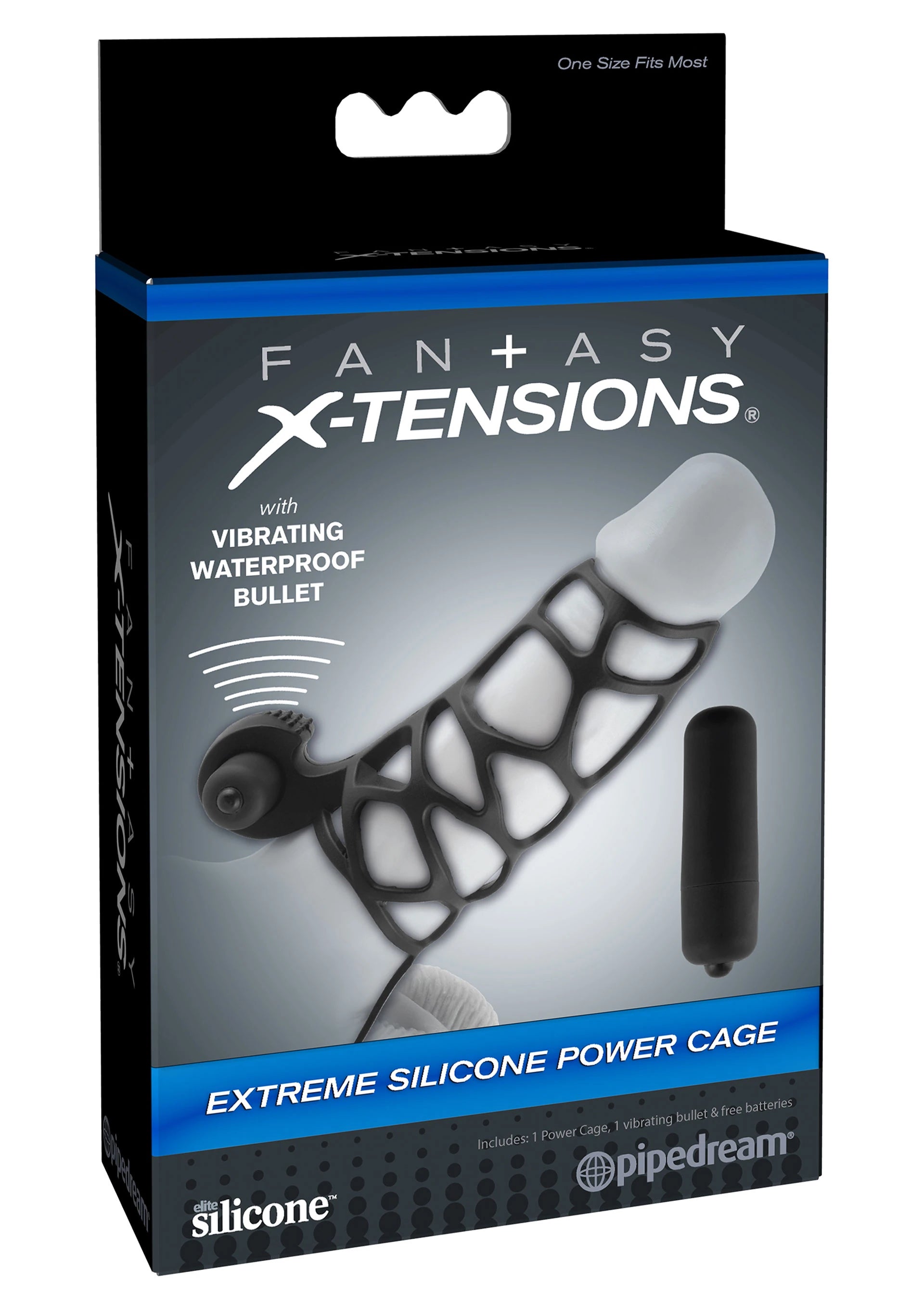 Fantasy X-Tensions Extreme Silicone Power Cage Amerikan Penis Kılıfı