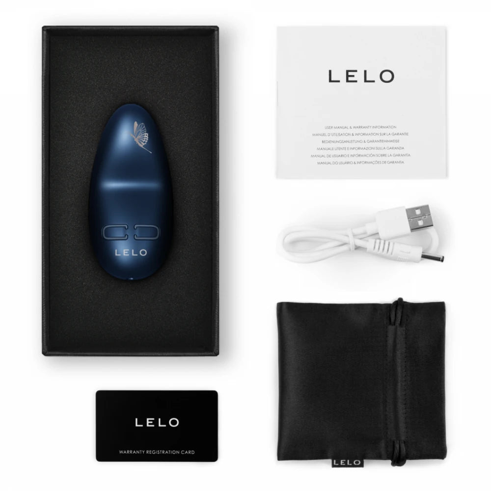 Lelo Nea 3 Clitoral Massager Mini Vibratör-Blue