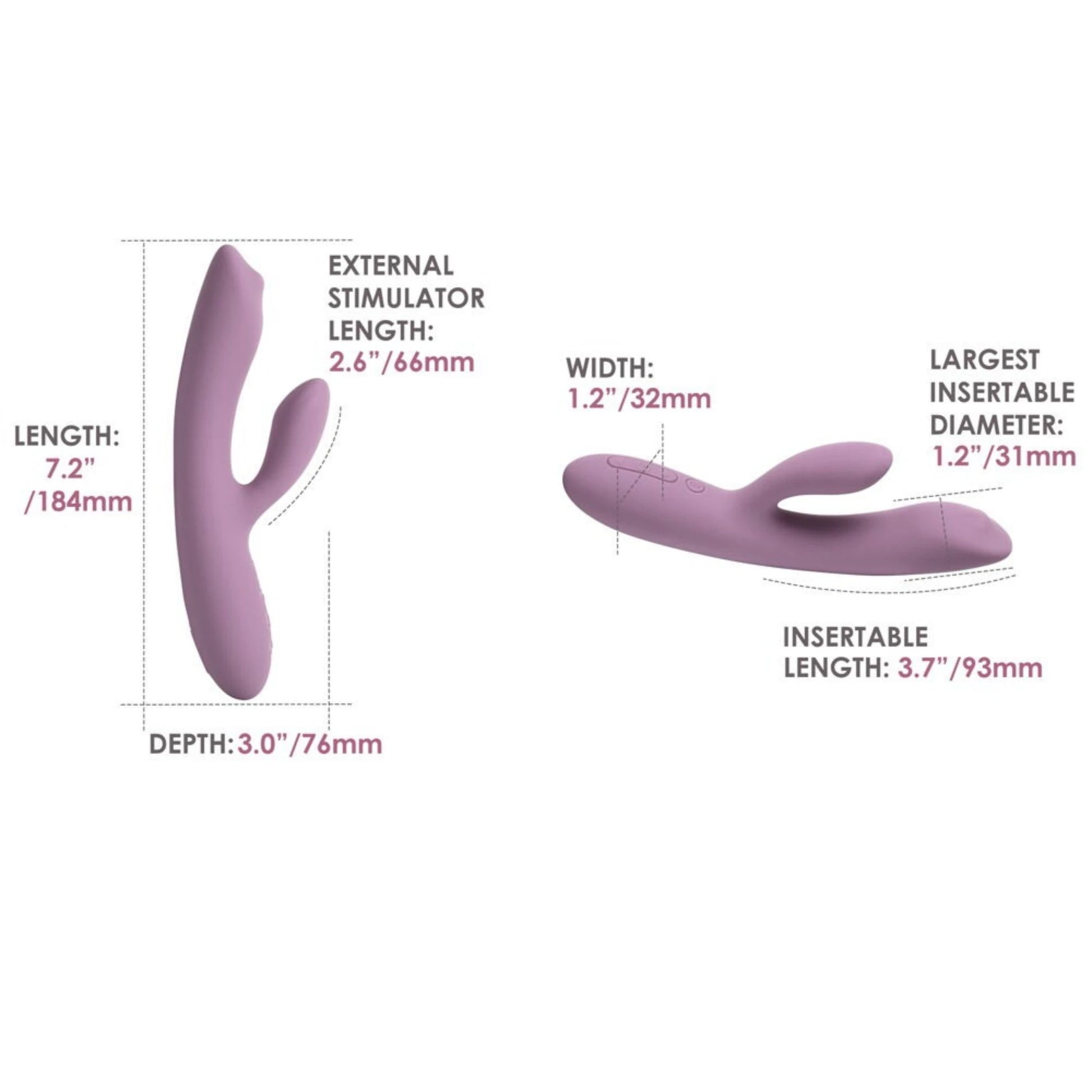 Svakom Trysta Neo Telefon Kontrollü G-Spot Stimulator Rabbit Vibratör