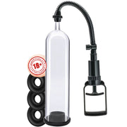 Erox Mens Pump Tetik Mekanizmalı Penis Pompası Seti