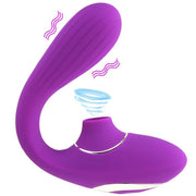 Frowzer Sucking İn Vibration Çift Yönlü Emiş Güçlü Partner Vibratör Mor