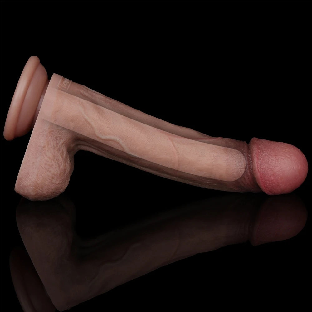 Lovetoy Dual Layered Nature Cock 23 Cm Realistik Penis LV411046