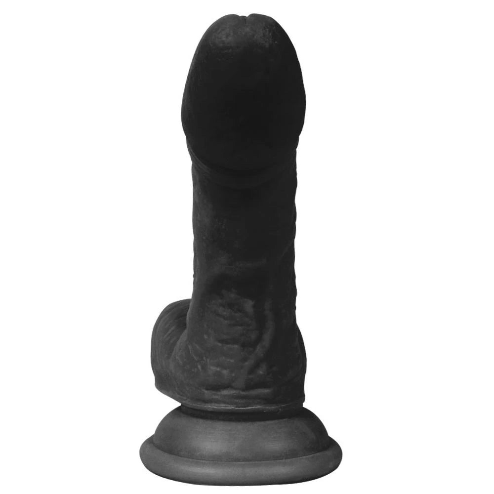 Xise Dildo Series Vincy 13 cm Realistik Penis XS-WBC10015-Black