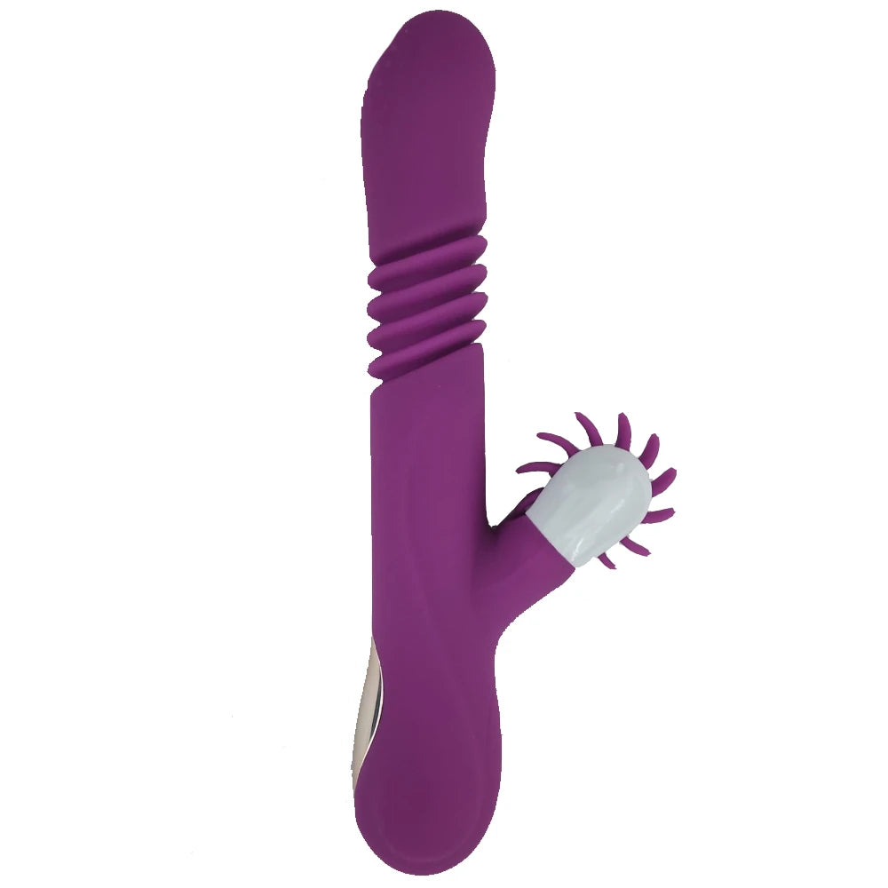 Frowzer Licking Life İleri Geri Hareketli Klitoral Stimülasyon Vibratör-Purple