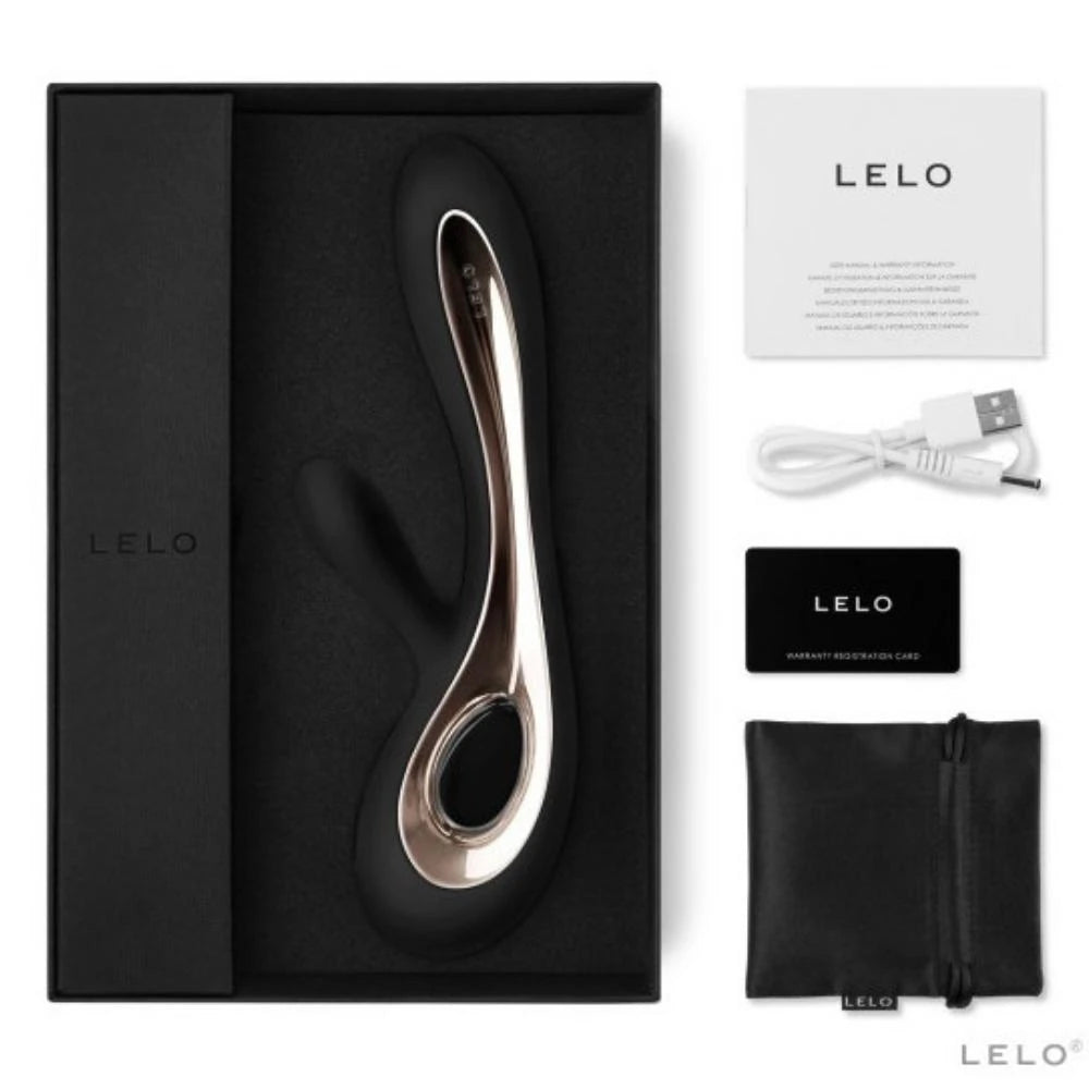 Lelo Soraya 2 G Noktası Rabbit Vibratör-Black