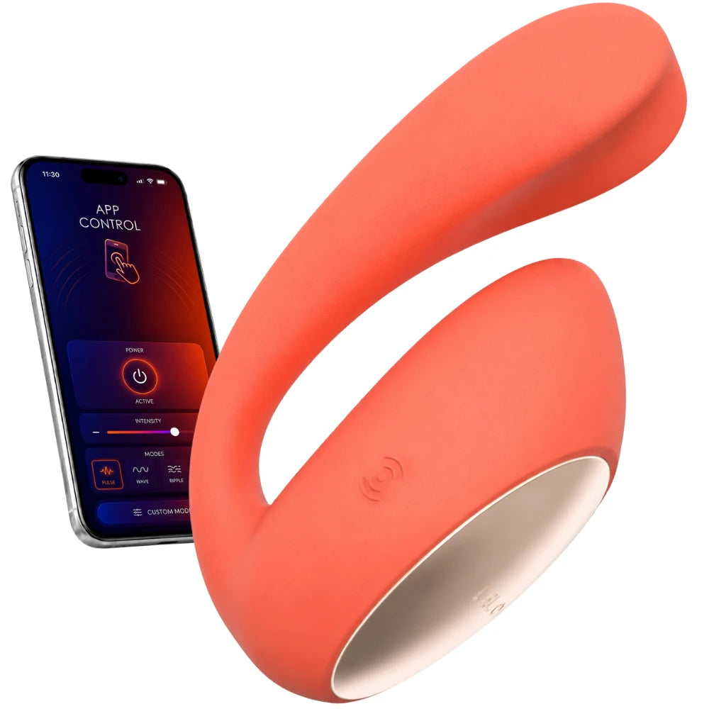 Lelo İda Wave Telefon Kontrollü G-Noktası Hareketli Vibratör-Coral