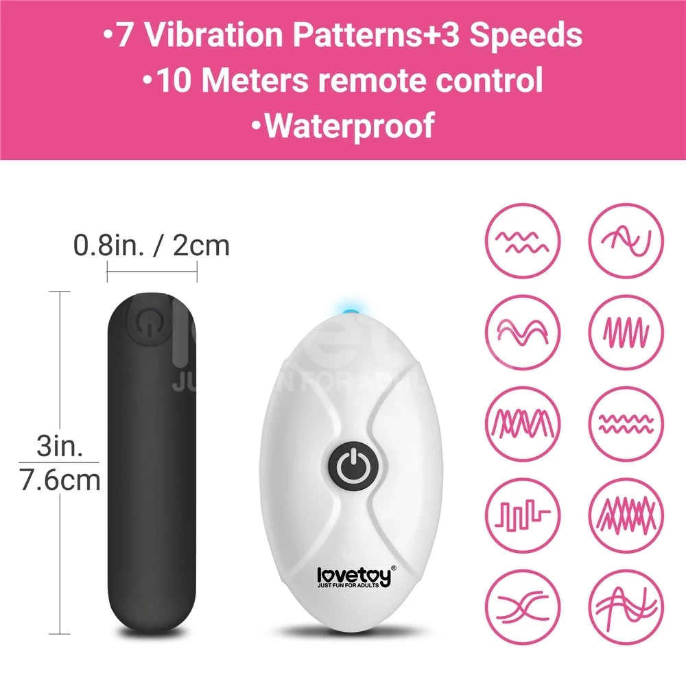 Lovetoy Printed Vibrating Sexy Panties XS/S Giyilebilir Vibratör LV770213A