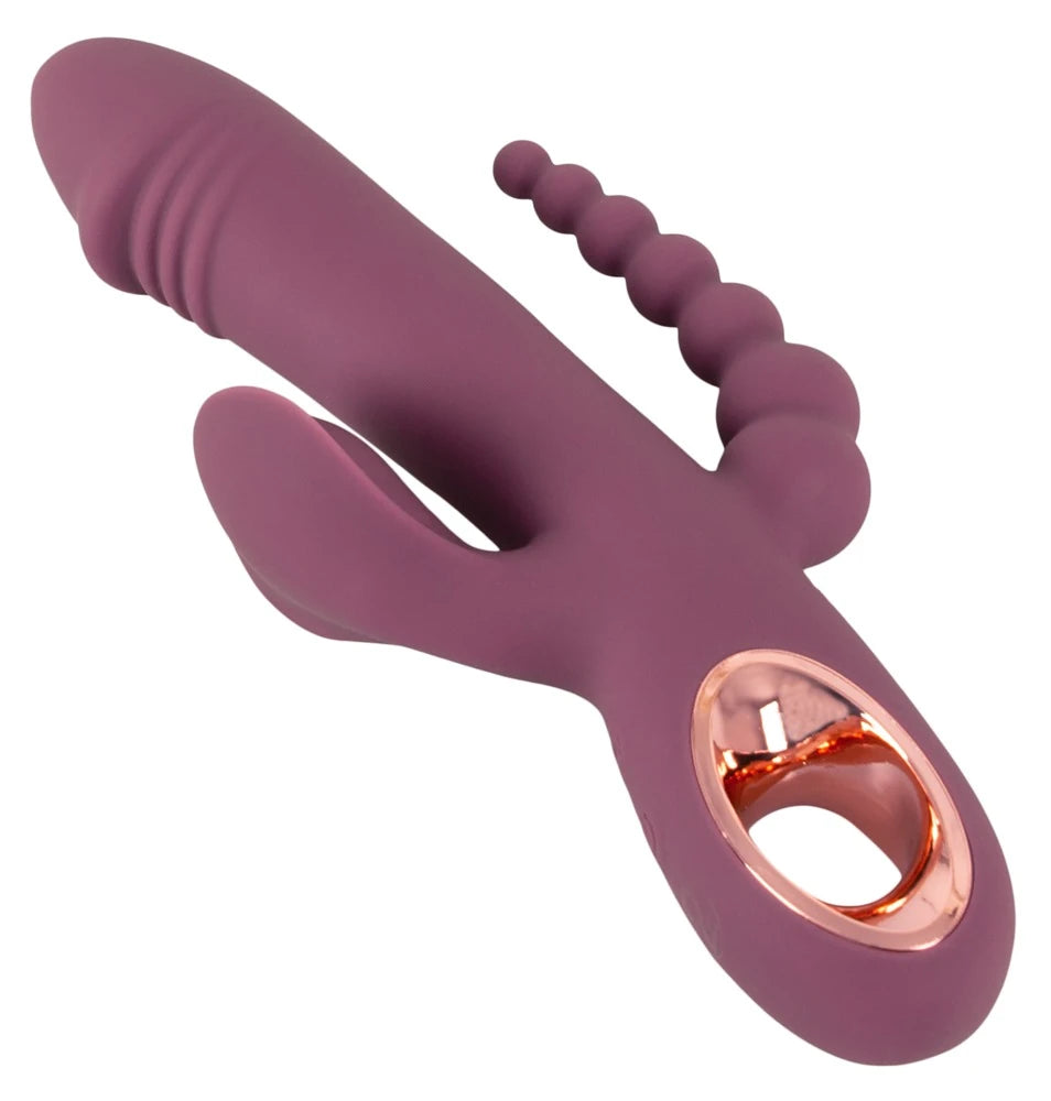 You2Toys Slim Triple Plum 3 Nokta Uyarıcı Rabbit Vibratör