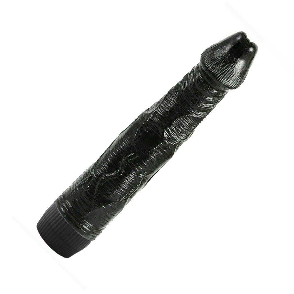 Frowzer Vibes Black Kademeli Titreşimli Jel Vibratör 23 Cm