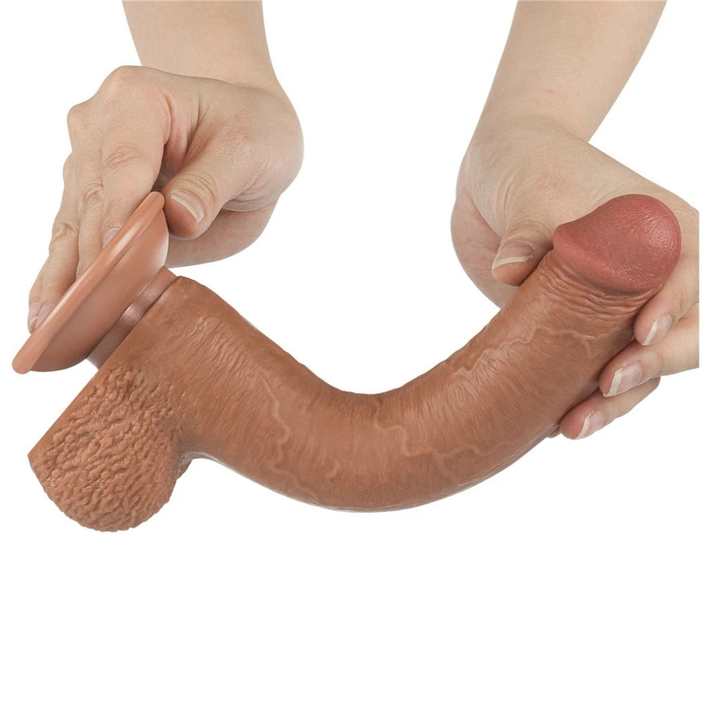 Lovetoy Sliding Skin Hareketli Deri Özellikli 23 Cm Realistik Penis LV317310
