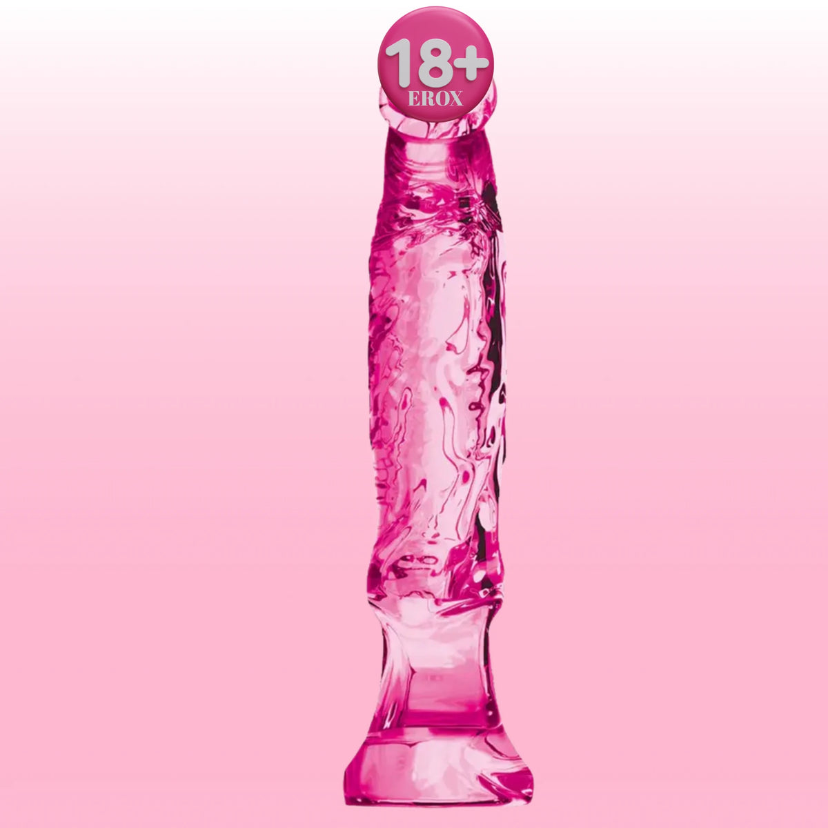 ToyJoy Anal Starter Dick Pembe Vajinal ve Anal Jel Doku Penis 16 Cm.