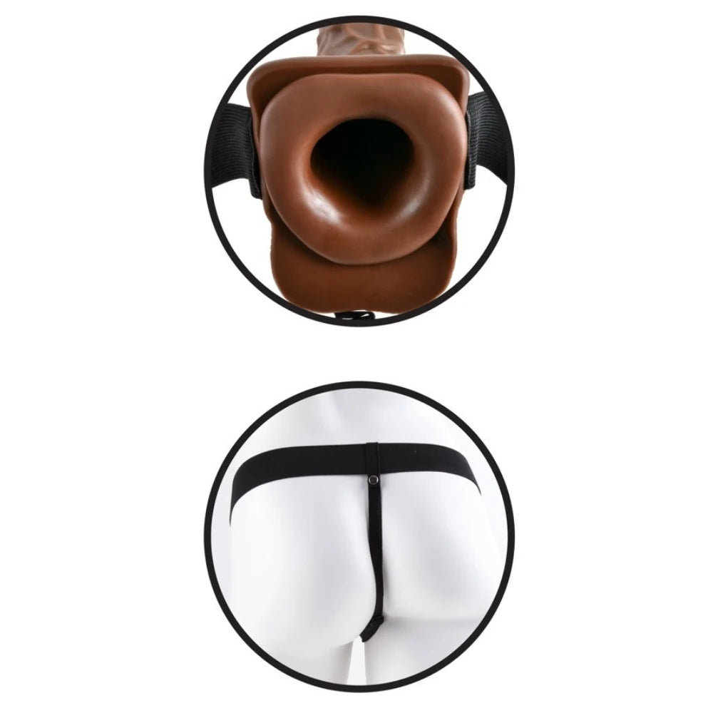 Fetish Fantasy Series Hollow Strap-On 19 Cm İçi Boş Kemerli Penis