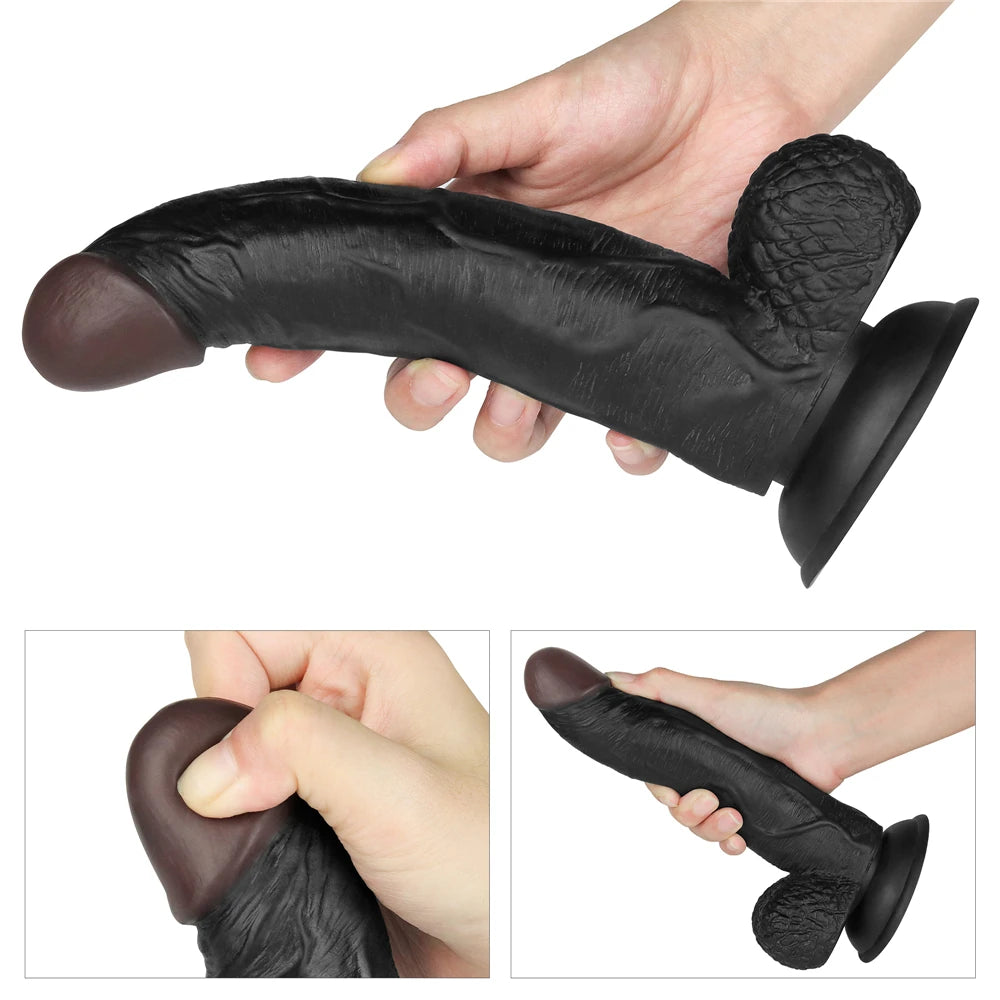 Lovetoy Easy Strapon 21 cm Strapon Kemerli Zenci Penis LV715028