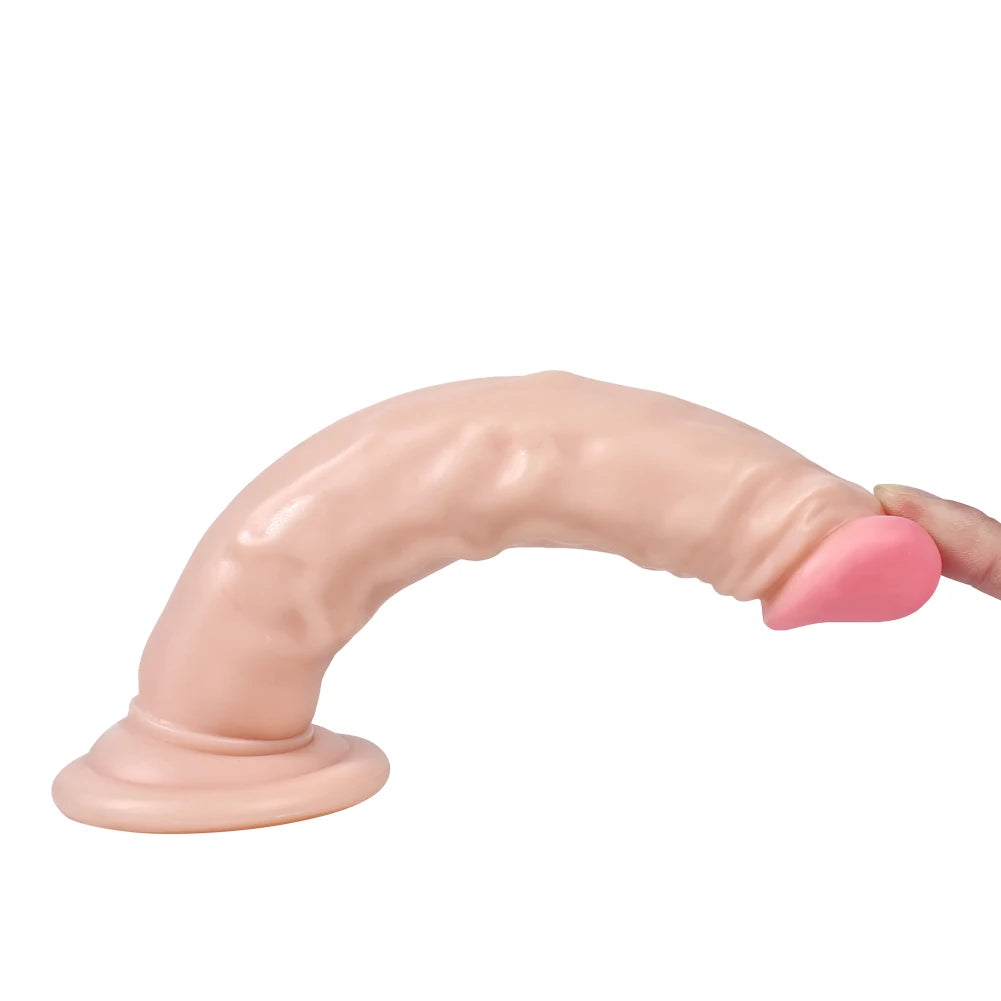 Xise Dildo Series Naturo 18.5 cm Realistik Penis XS-WBC10024
