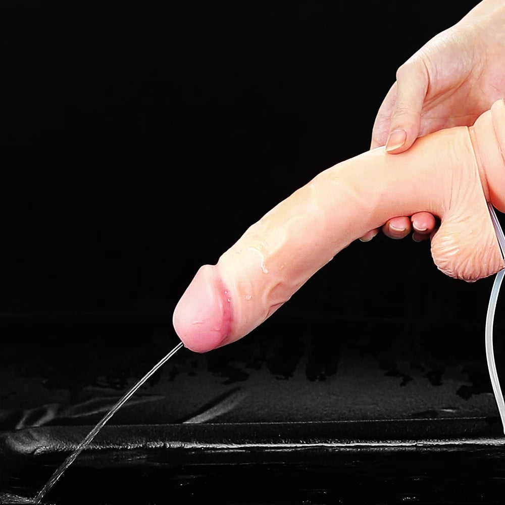 Lovetoy Soft Ejaculation Cock Dildo 23 Cm Kemerli Boşalabilir Realistik Penis LV316003